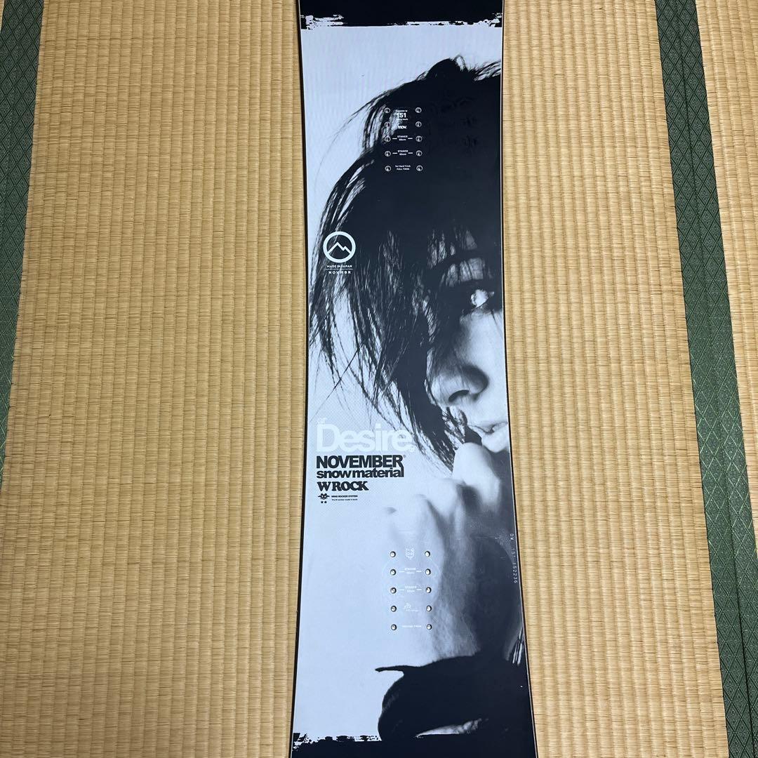 スノーボード November Desire 151