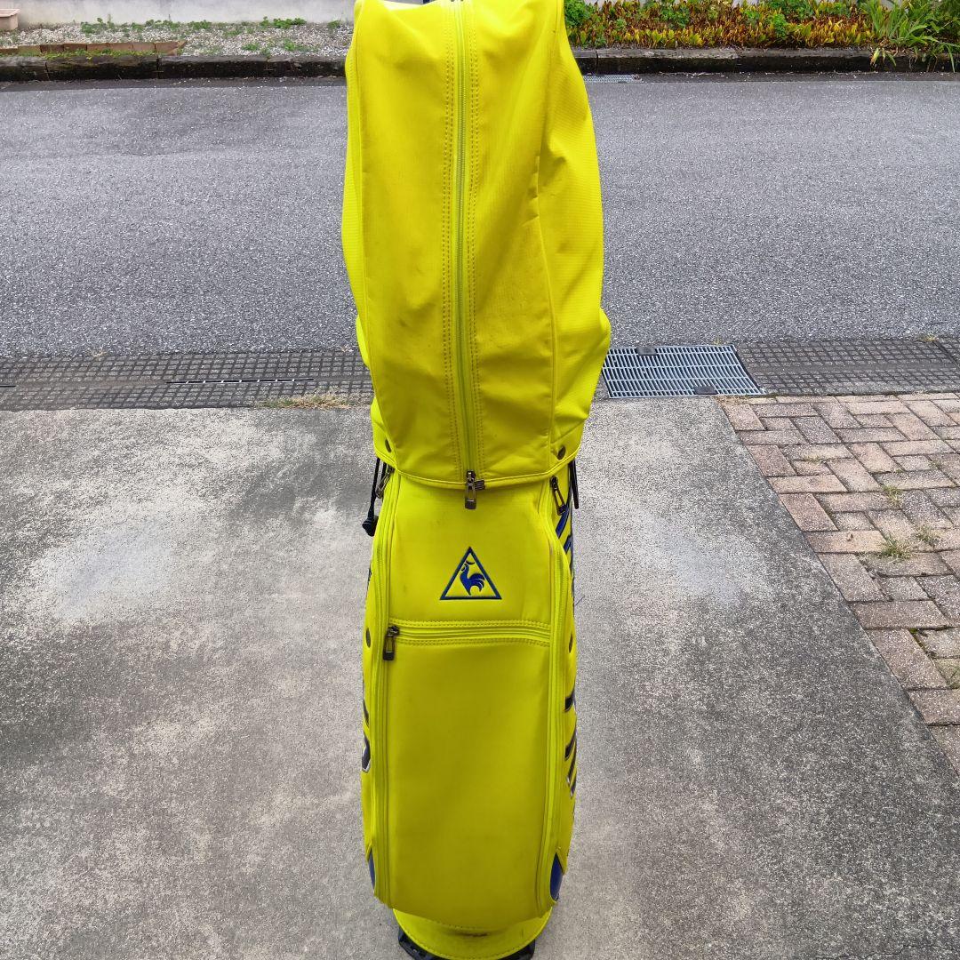 le coq sportif FRANCE 1882 ゴルフバッグ　イエロー