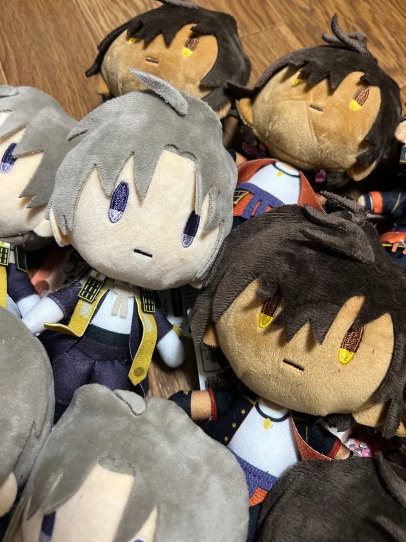 刀剣乱舞ONLINE ゴム紐付き御伴散歩ぬいぐるみ3 全種 24個セット