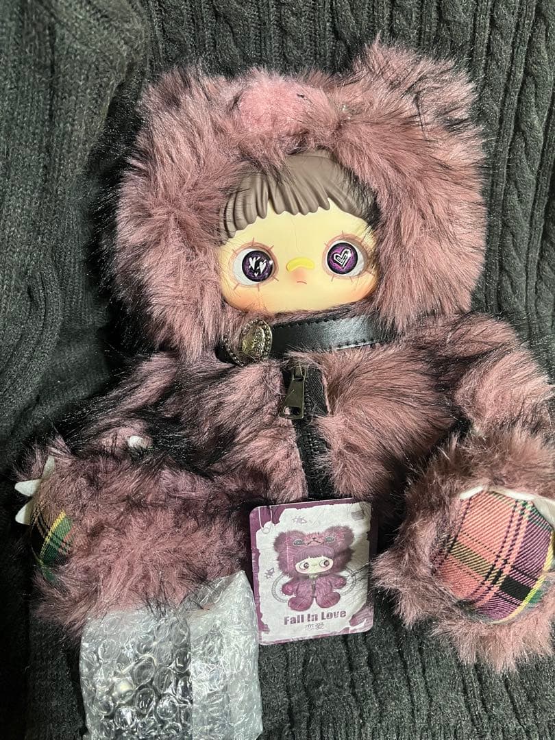 MayMei 反逆ぬいぐるみシリーズ 400％【ピンク　クマ　恋愛】リュック