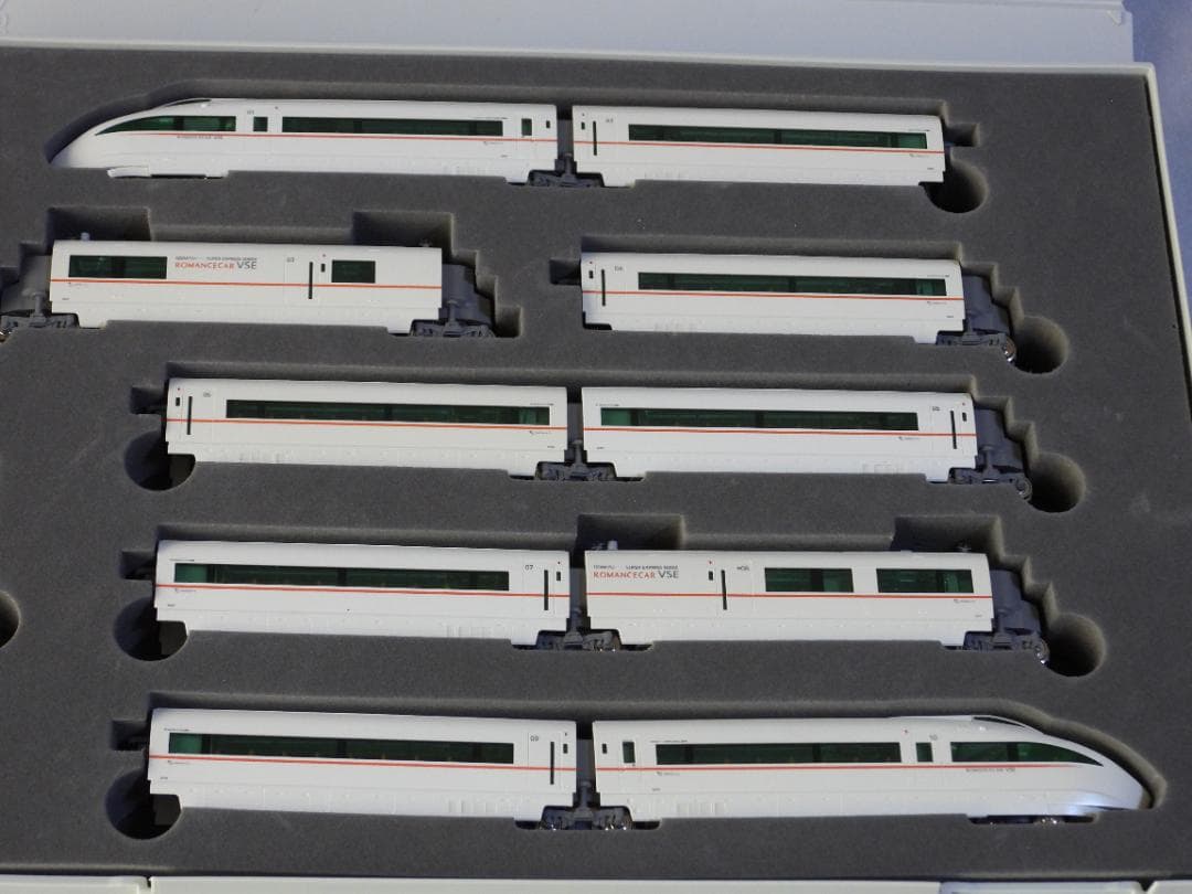 TOMIX92754小田急ロマンスカー50000系VSEセット（室内灯付き）