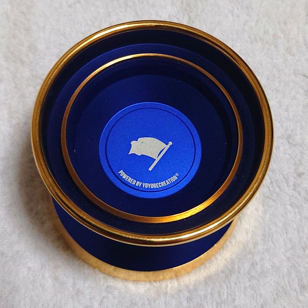 【ヨーヨー】スタートザライオット(青×金)：リベリオン/57M