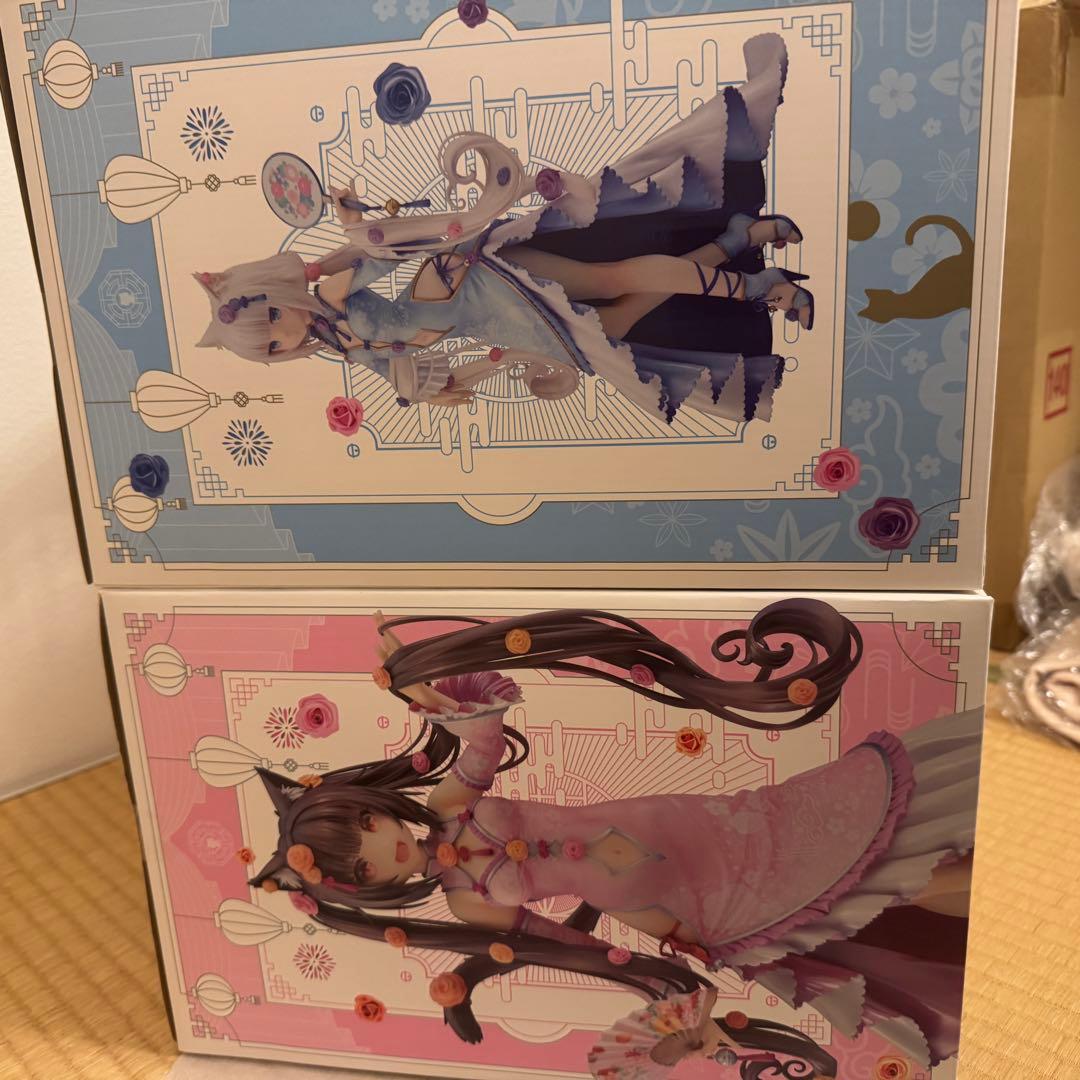 ネコぱらフィギュア　華ロリ　バニラとショコラのセット
