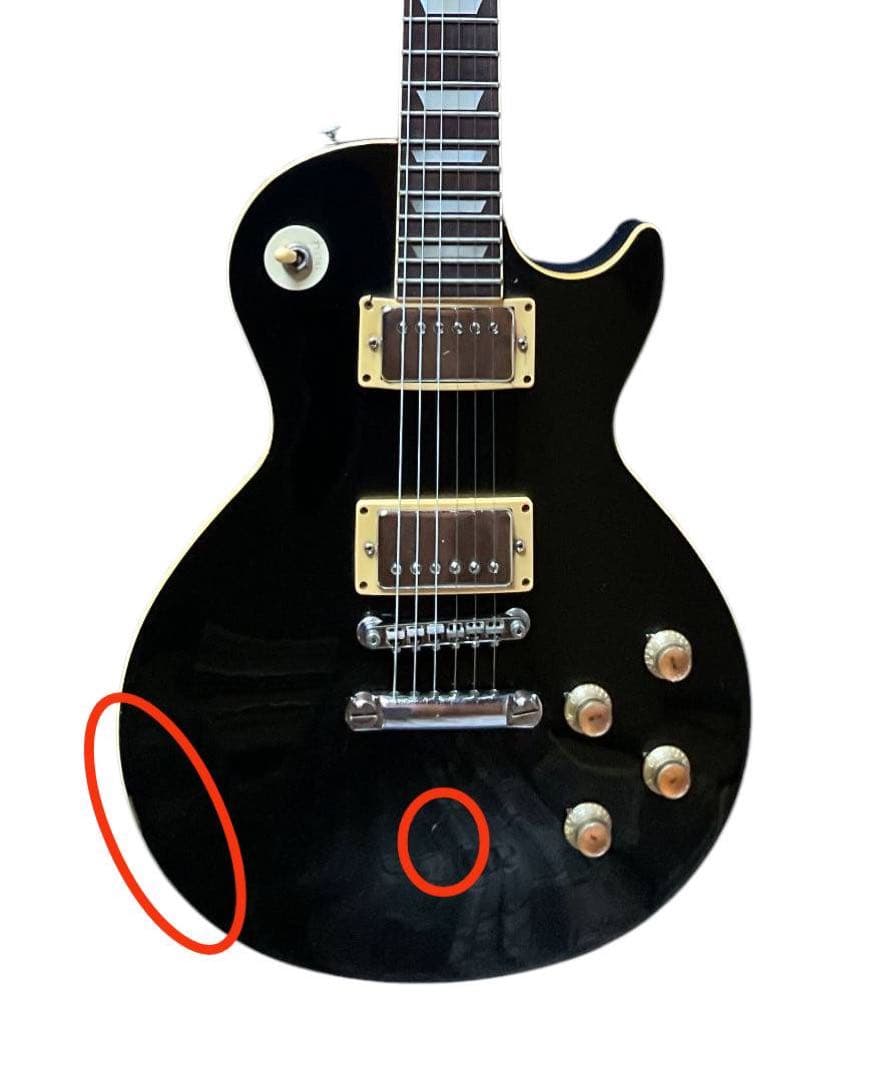 Yamaha レスポールスタイル エレキギター ブラック