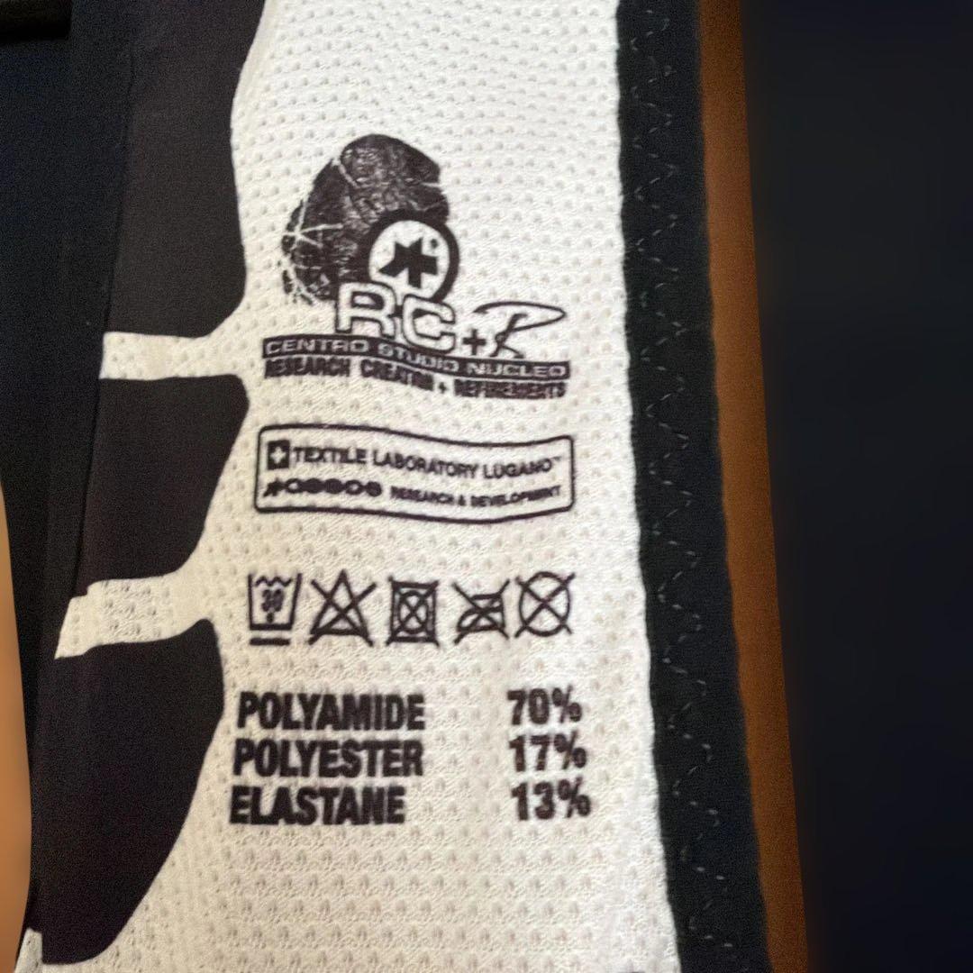 ASSOS XL ブラック ビブショーツ　裏起毛ゲームチェンジャー