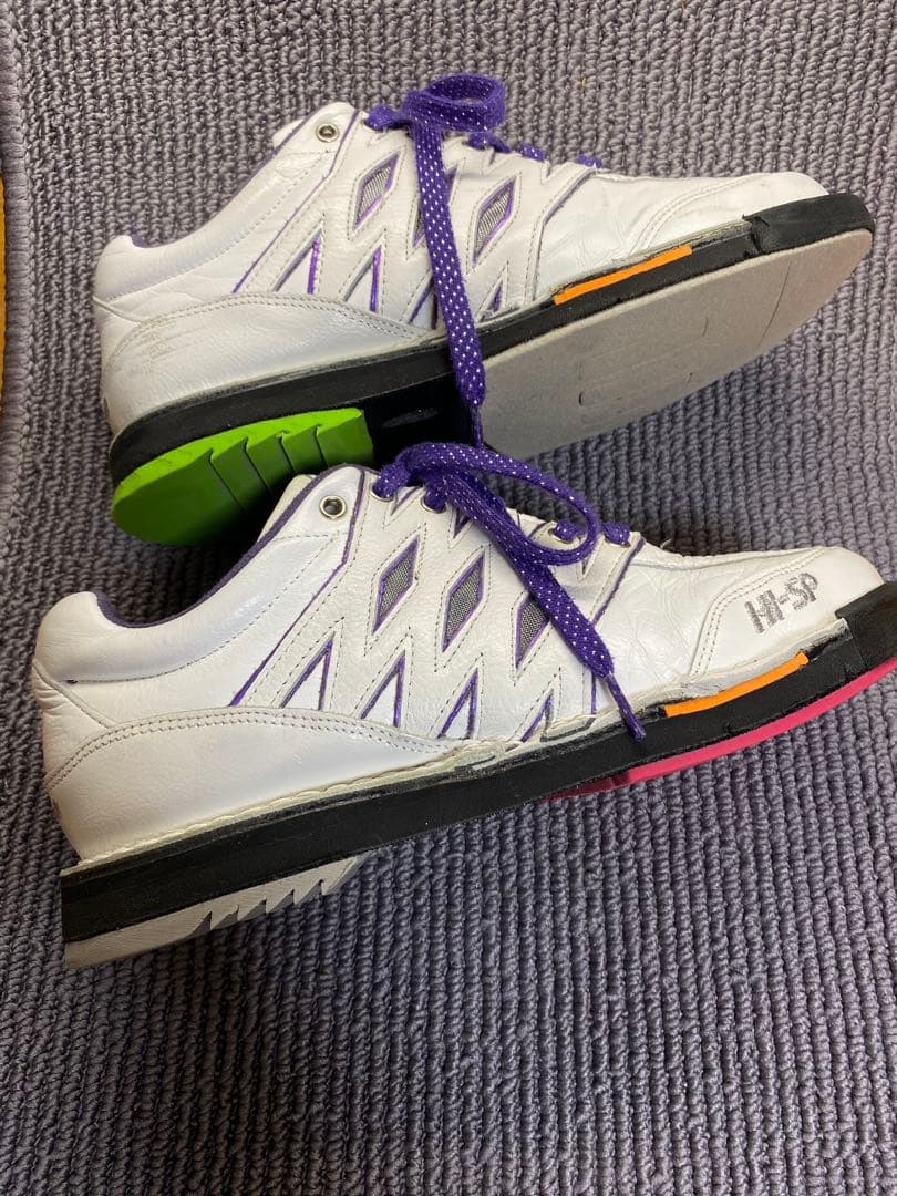 ボウリングシューズ 左右兼用 ハイスポーツ コアドロEVO・シューズカバー2枚