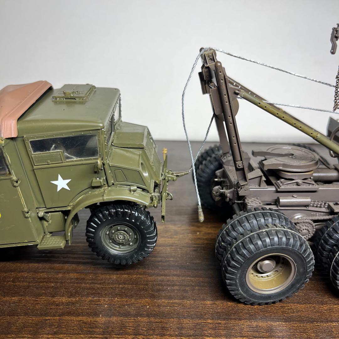 1/35 アメリカ軍　M25 戦車運搬車　クォードガントラクター