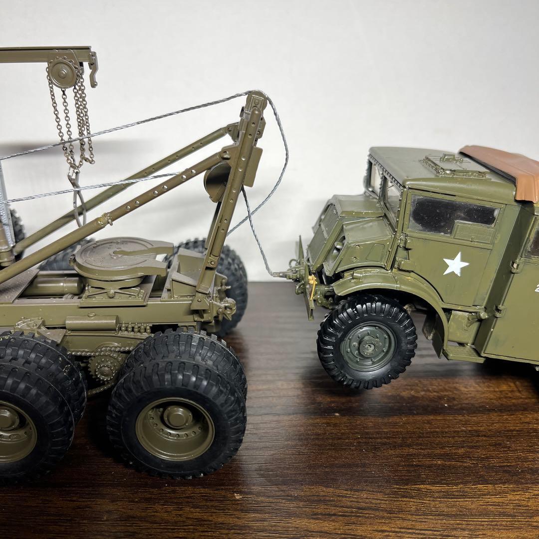 1/35 アメリカ軍　M25 戦車運搬車　クォードガントラクター