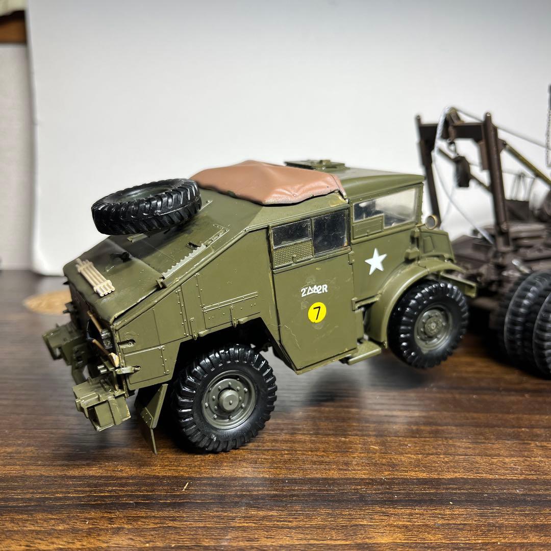 1/35 アメリカ軍　M25 戦車運搬車　クォードガントラクター