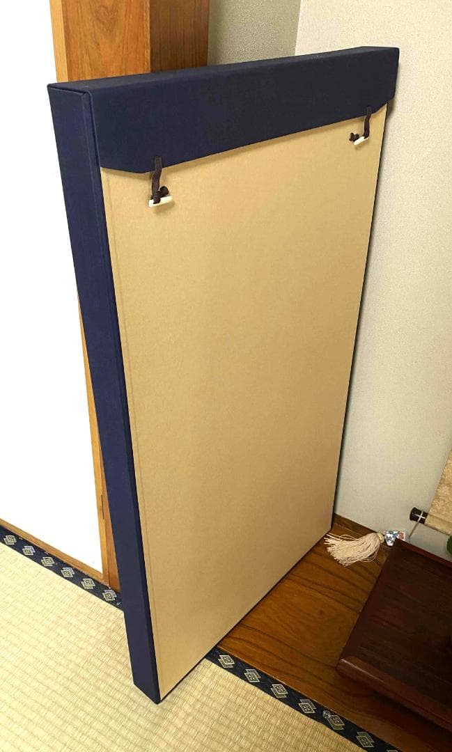 山本五十六　書　扇面　額装　肉筆