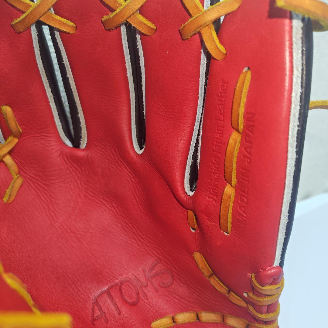 アトムズ 軟式 内野手用 グローブ 野球 限定品 袋付き
