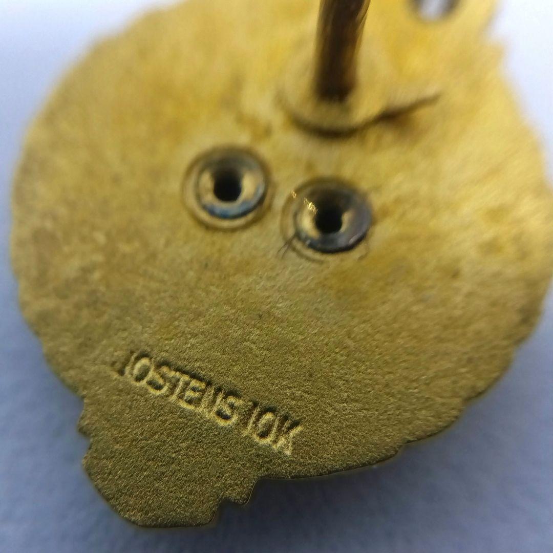 ノースウエスト航空 勤続25年記念バッジ　10K刻印 メレダイヤモンド