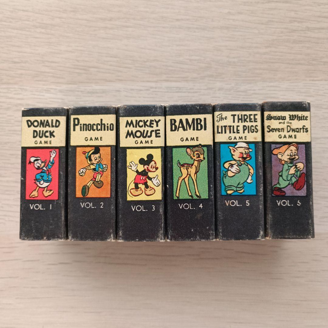 ヴィンテージディズニーMickey Mouse Library of Games