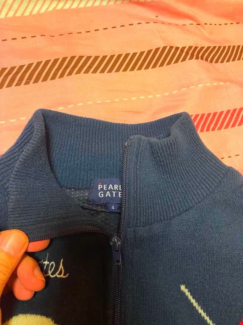 パーリーゲイツ ダブルジップアップ セーター サイズ4