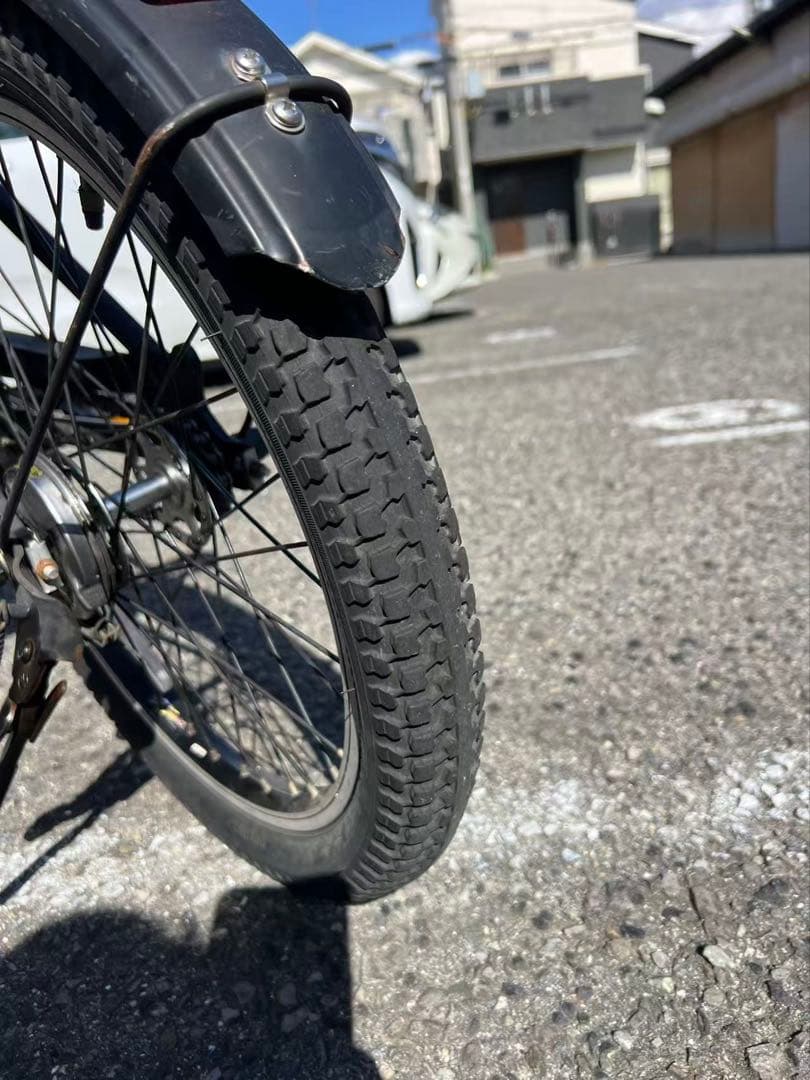 449 Panasonic 電動アシスト自転車 20インチ 8AH 充電器付