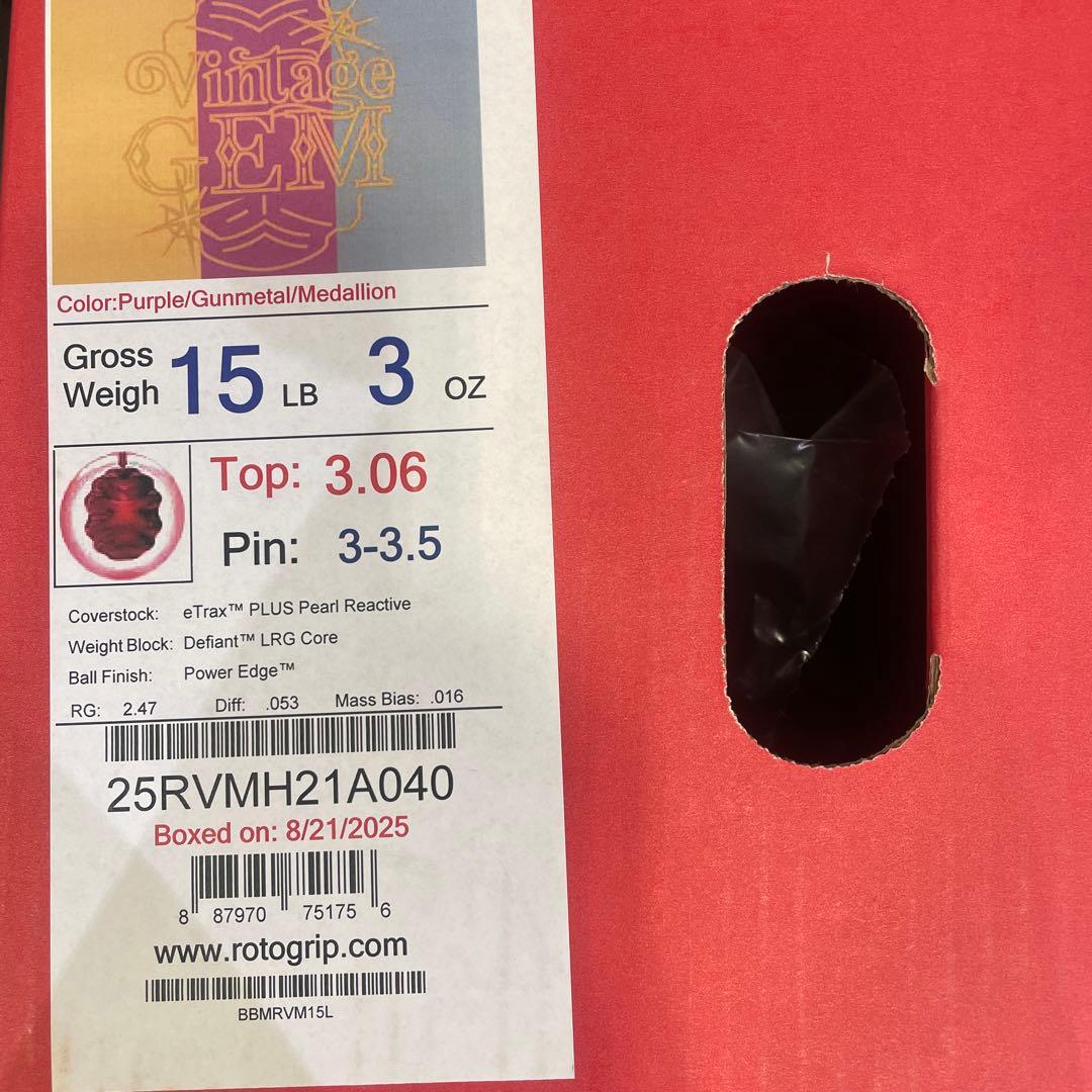 Roto Grip Vintage GEM 15ポンド