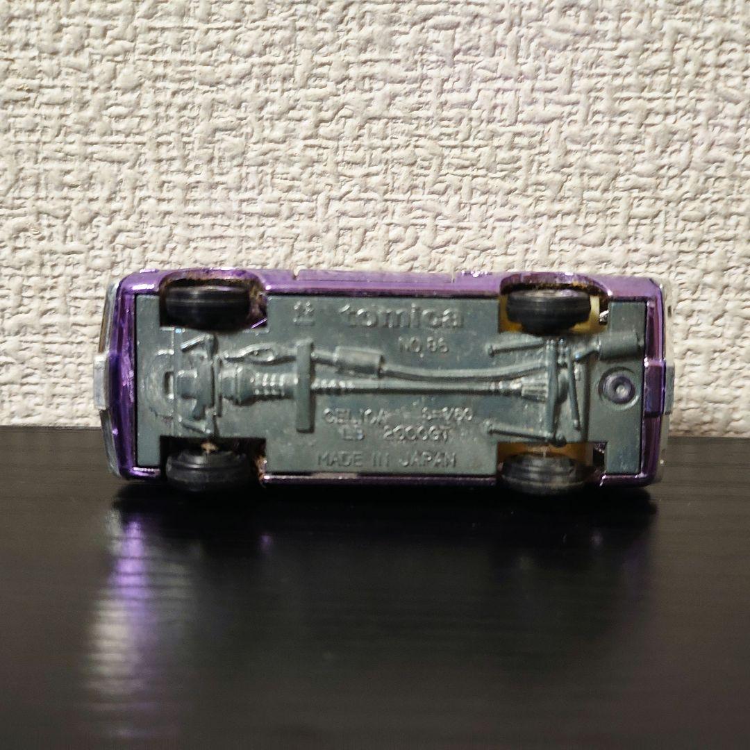 TOMICA　トミカ　トヨタ　セリカLB　2000GT　箱付き　紫メッキ　箱付き