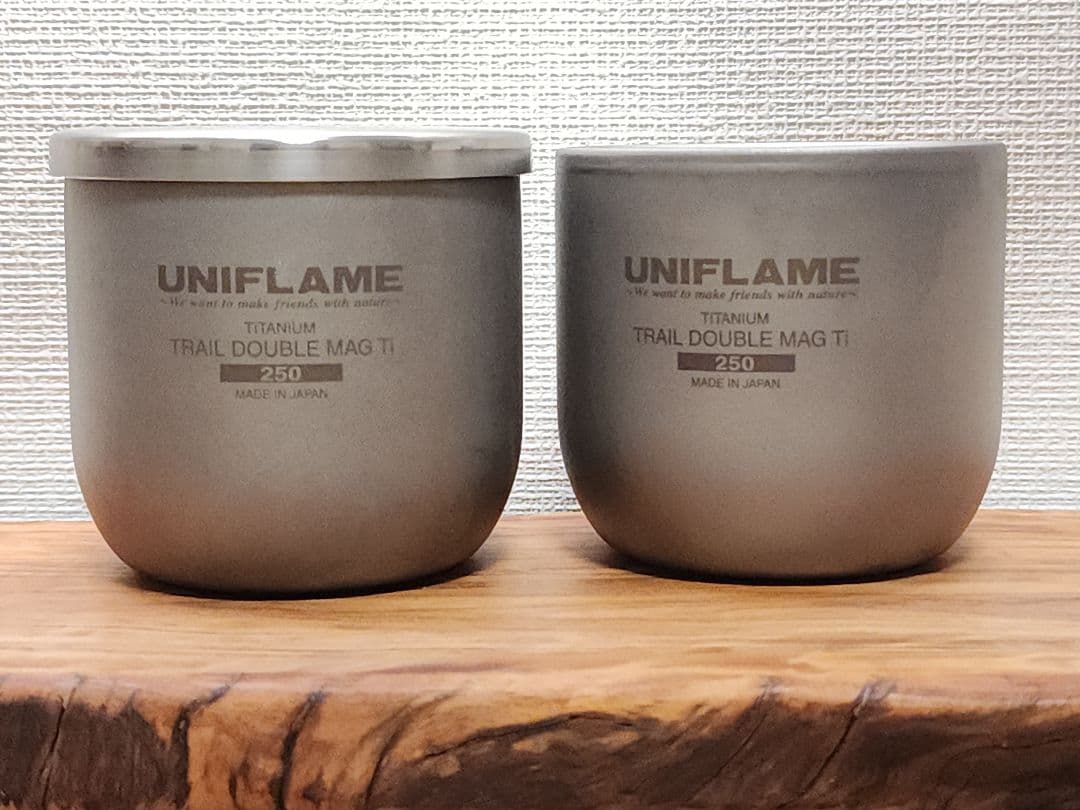 UNIFLAME トレイルダブルマグ Ti 250 ユニフレーム カップ