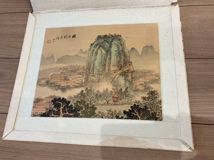 貴重　お宝発見　中国の風景画