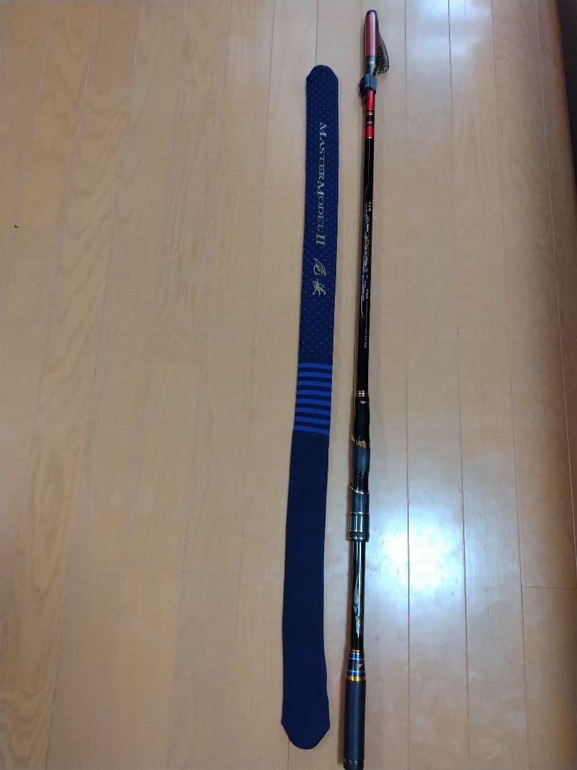 美品　がま磯　マスターモデル尾長Ⅱ　M-5.0