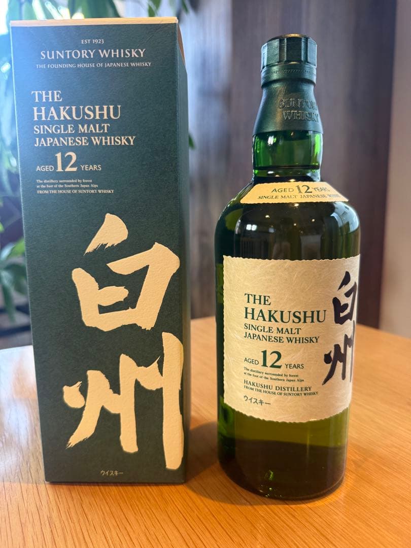 Suntory 白州12年 シングルモルトウイスキー 700ml