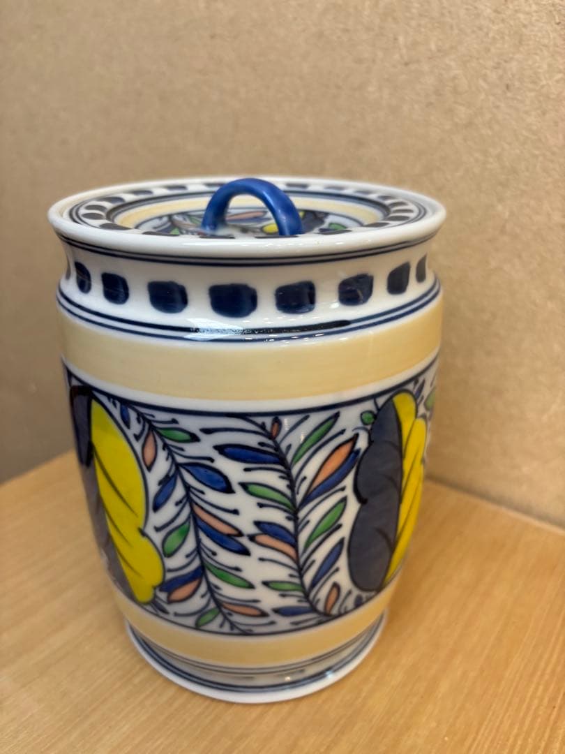 オランダ写水指　富田静山作