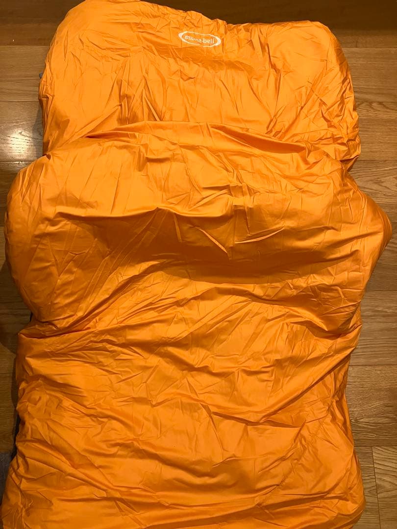 美品mont-bell O.D. Sleeping Bag #1 オレンジ