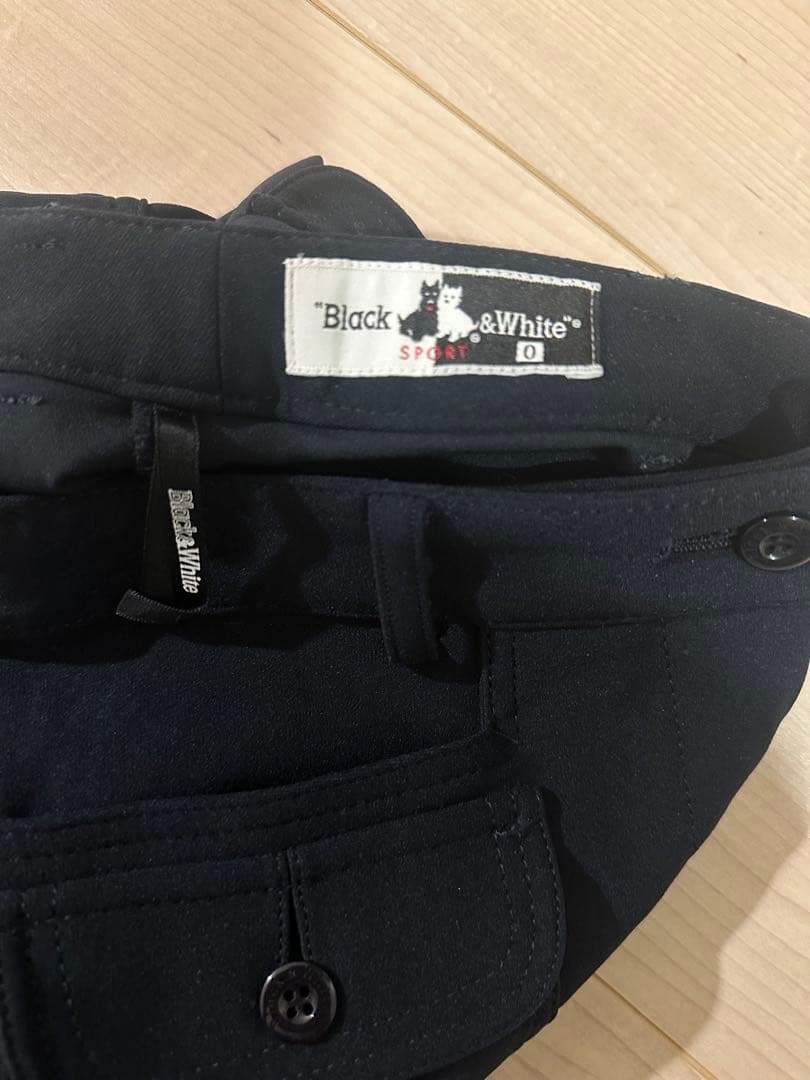 ADIDAS GOLF PEARLY GATES black&white3点