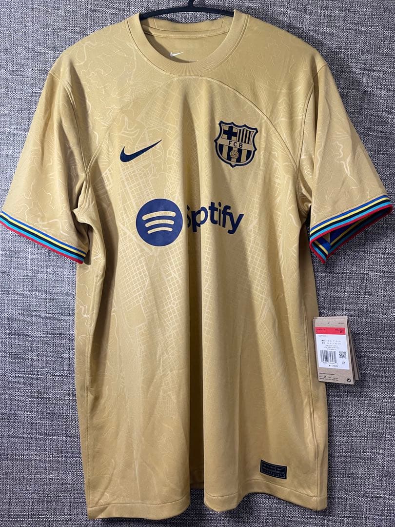 【正規品】バルセロナ　22/23アウェイレプリカ
