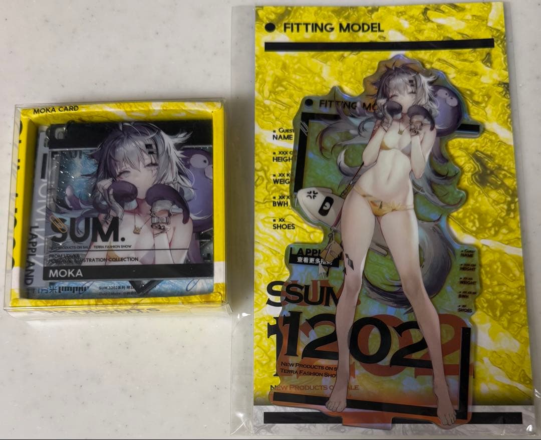 アークナイツ lidukeラップランド アクリルスタンド アクキー