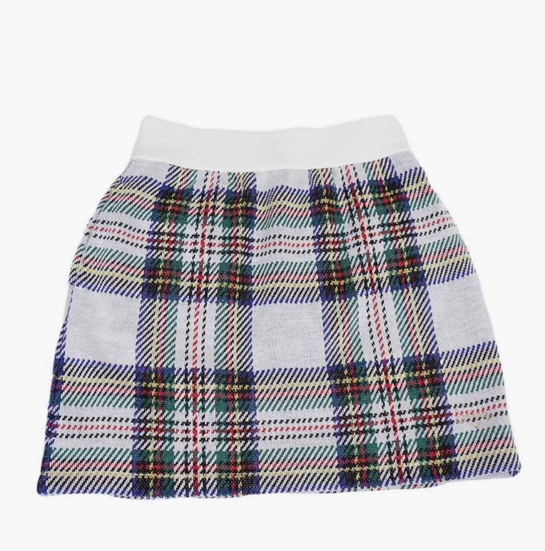 ３点セット【新品】キャロウェイ ホワイト フリース ニット スカート ハイネック