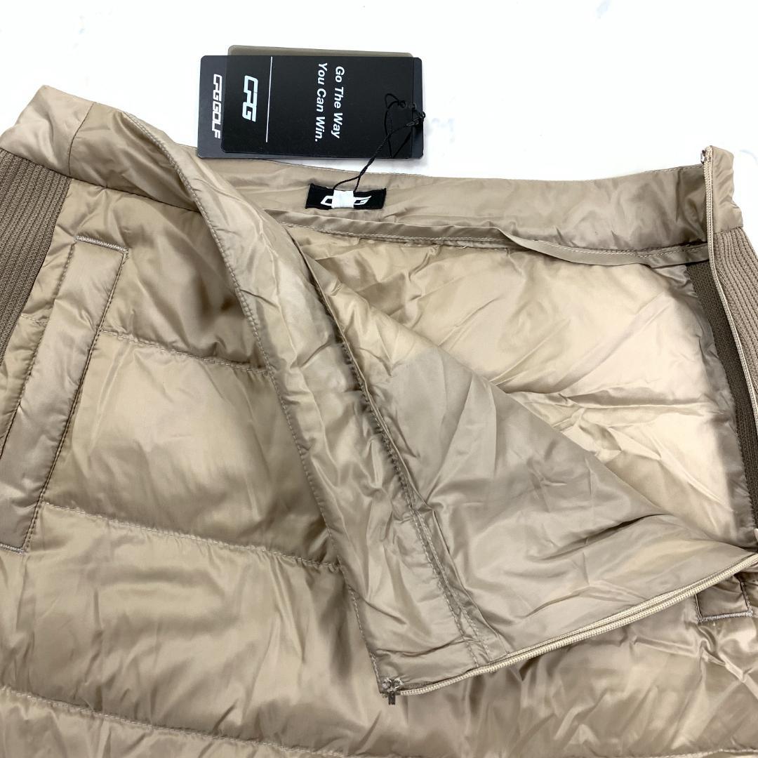 LA7736 新品タグ付き CPGGOLF ダウンタイトスカート ベージュ ３