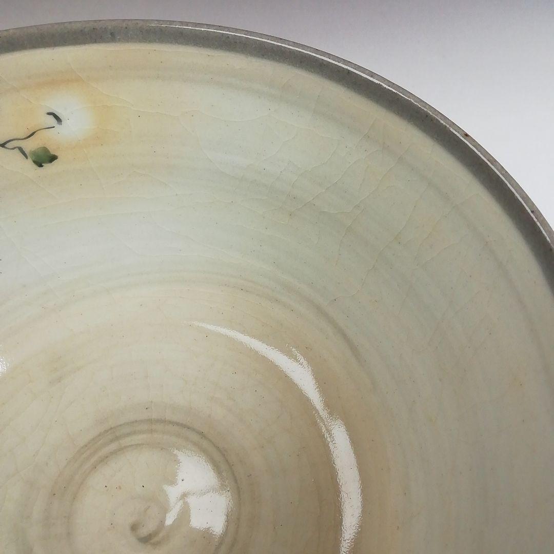 Ｗ１７１　茶碗　『色絵　蔦』『勝龍寺窯　乾伸行』　共箱　抹茶碗　茶道具