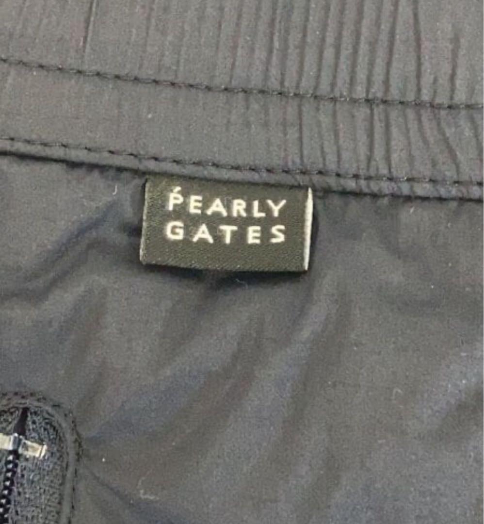 中綿　パーリーゲイツ　ダウン　パンツ　黒　ブラック　防寒　秋冬　暖パン　4