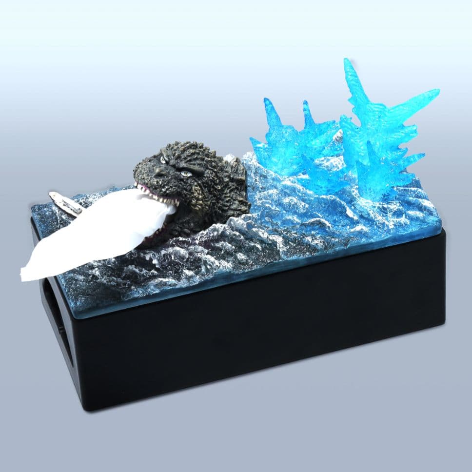 ゴジラＢＯＸティッシュケース　『ゴジラ－1.0』海上Ver.（新品未使用品）