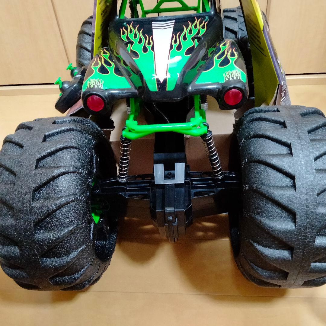 【巨大】モンスタージャム オフィシャル メガ グレイブ ディガー 全地形対応