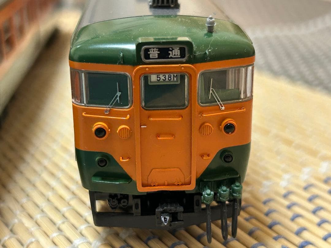 TOMIX HO-9065 9067 1132000系湘南色　手すり等真鍮に交換