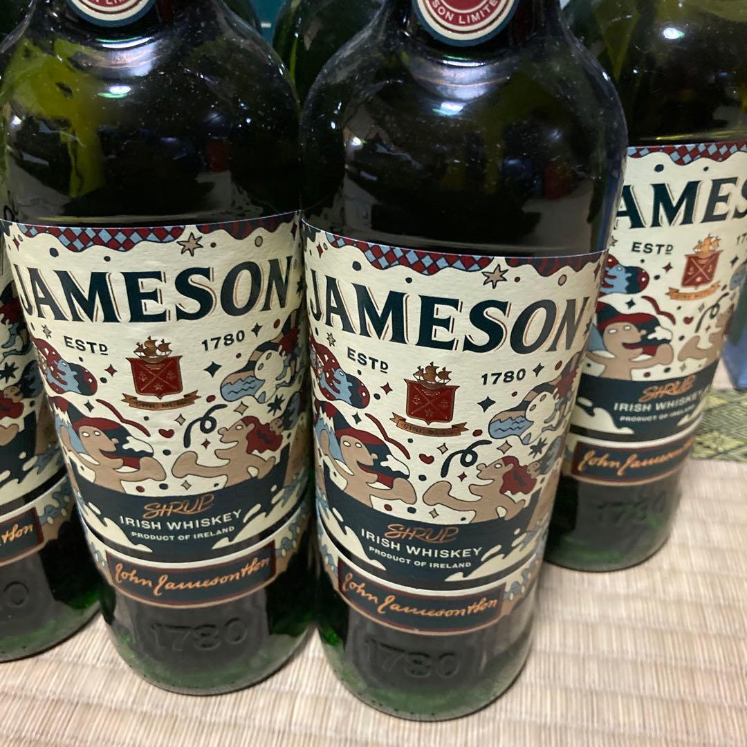 JAMESON 700ml 9本セット　シラップコラボ限定ラベル　旧ラベル