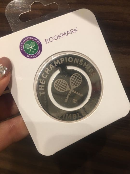 ウィンブルドン　ブックマーク　マネークリップ