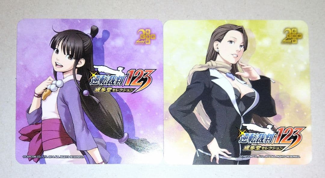 逆転裁判123 成歩堂セレクション カプコンバー コースター 綾里真宵 綾里千尋