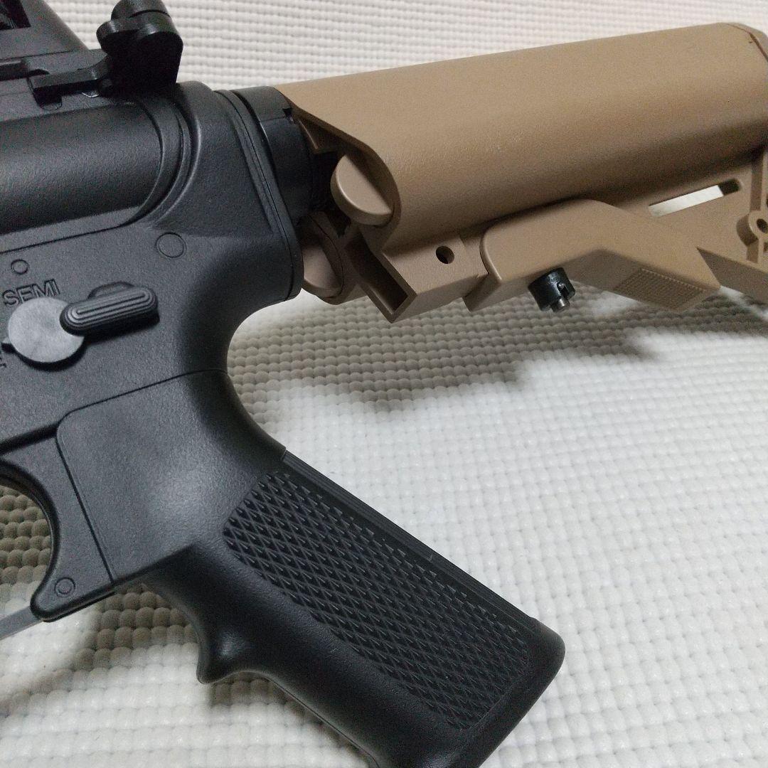 p*n様 美品 マルイ電動ガン『M4CQBタンカラーモデル』ライトプロ 10禁