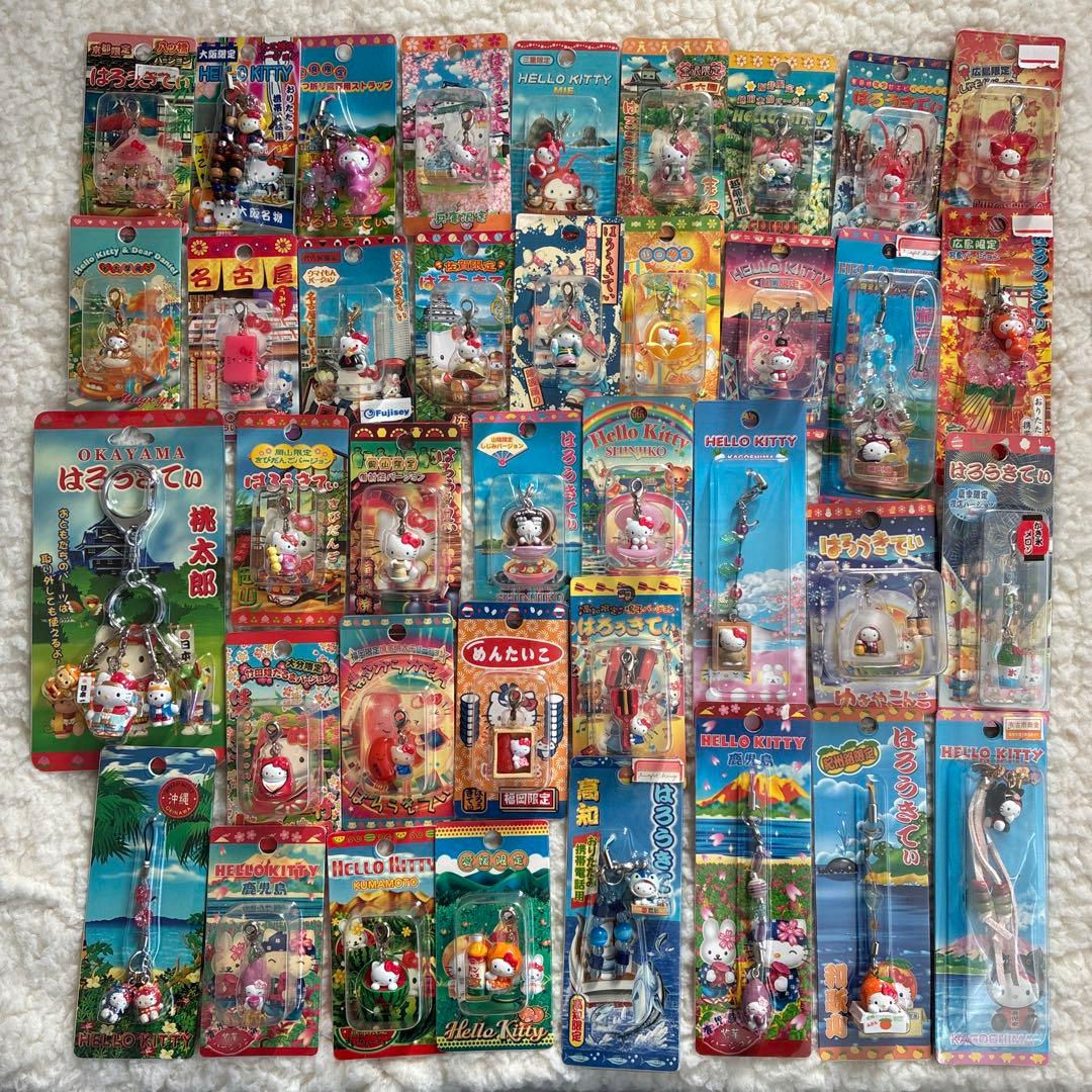 裕*様 ハローキティ　ご当地ストラップ　根付け　ファスナーマスコット　まとめ