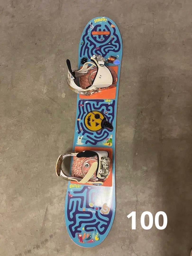 BURTON キッズ用　スノーボード　100