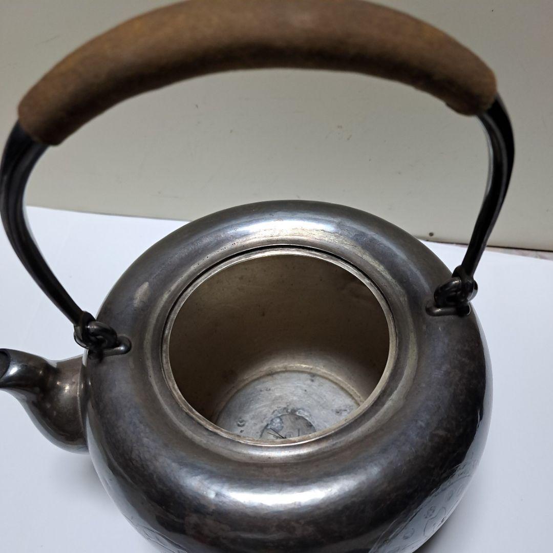 茶道具　銀瓶　高級骨董品　古美術　重さ720g