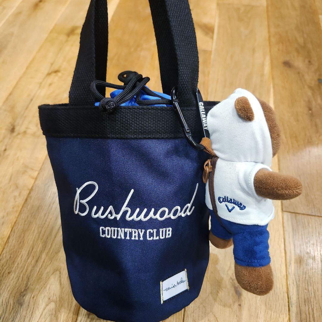 トラヴィスマシューミニバッグ&キャロウェイのボールケースキーホルダーセット売り