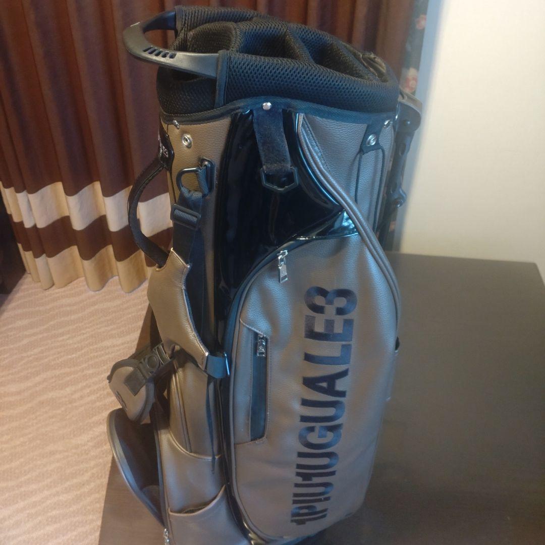 1piu1uguale3 　キャディバック　ブラウン　【破れ修正済】