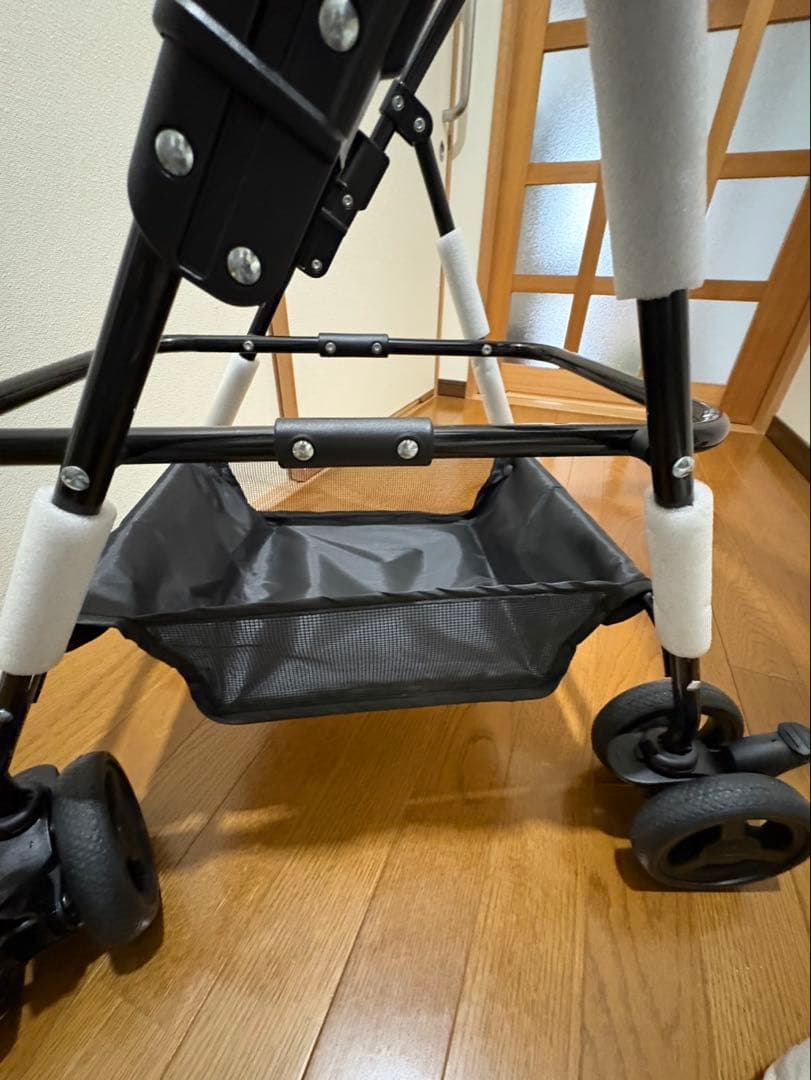 折りたたみ式ペットカート　アイボリー