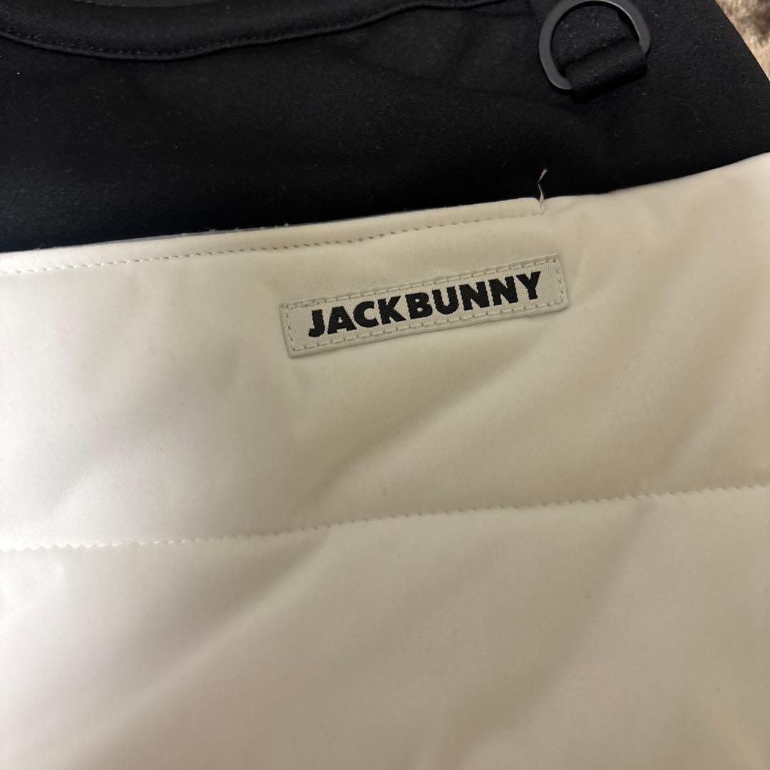 JACKBUNNY キルティングパンツ 黒/白