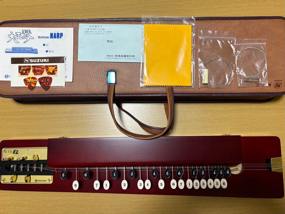 【美品/調律済み】SUZUKI 大正琴　特松