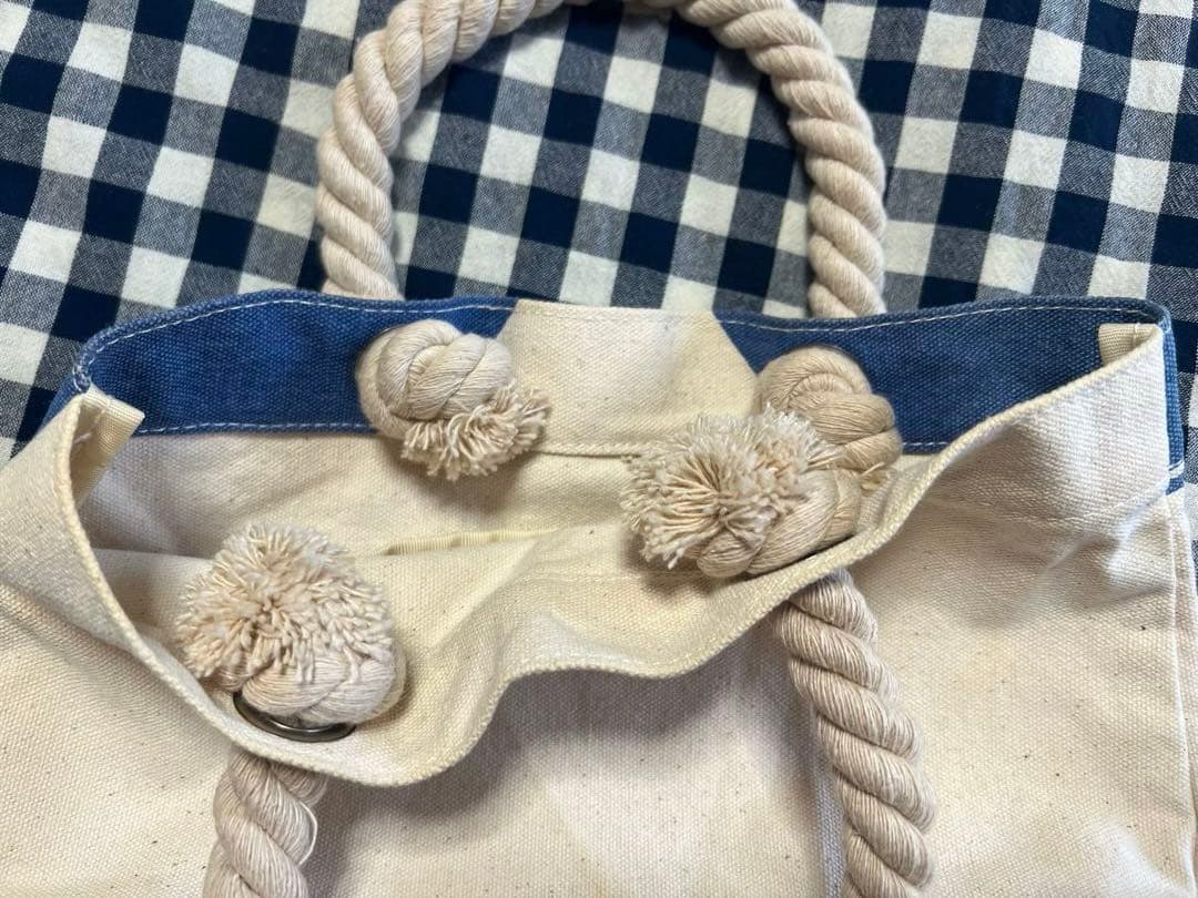 まめゴマ　キャンバスバッグ